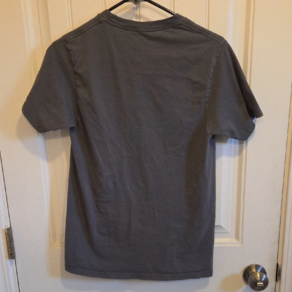 Sun Moon Zodiac Constellations "Believe In The Universe" Gray Graphic Tshirt - Picture 6 of 7